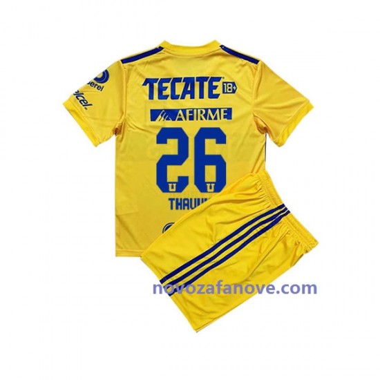 Nogometni Dres Tigres UANL Florian Thauvin 26 Dječji Domaći 2022-2023 Kratkih Rukava