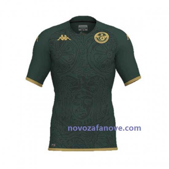 Nogometni Dres Tunis Muški Treći Svjetsko prvenstvo 2022 Kratkih Rukava