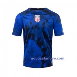 Nogometni Dres SAD Muški Gostujući Svjetsko prvenstvo 2022 Kratkih Rukava