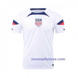 Nogometni Dres SAD Muški Domaći Svjetsko prvenstvo 2022 Kratkih Rukava