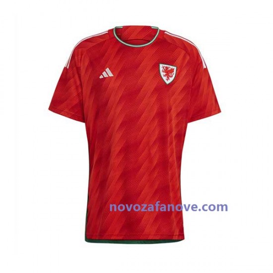 Nogometni Dres Wales Muški Domaći Svjetsko prvenstvo 2022 Kratkih Rukava