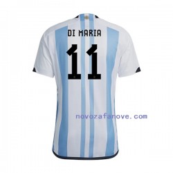 Nogometni Dres Argentina Di Maria 11 Muški Domaći Svjetsko prvenstvo 2022 Kratkih Rukava
