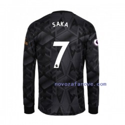Nogometni Dres Arsenal Bukayo Saka 7 Muški Gostujući 2022-2023 Dugim Rukavima