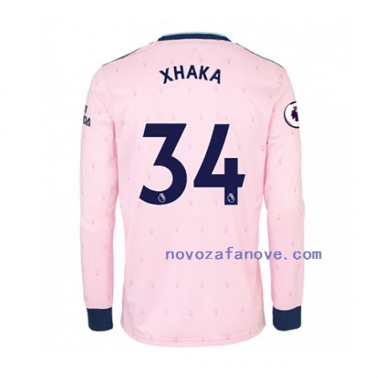 Nogometni Dres Arsenal Granit Xhaka 34 Muški Treći 2022-2023 Dugim Rukavima
