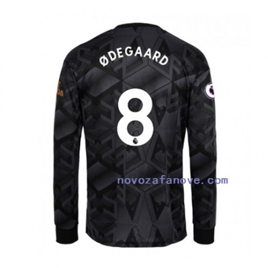 Nogometni Dres Arsenal Martin Odegaard 8 Muški Gostujući 2022-2023 Dugim Rukavima