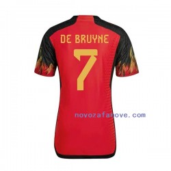 Nogometni Dres Belgija De Bruyne 7 Muški Domaći Svjetsko prvenstvo 2022 Kratkih Rukava