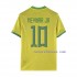 Nogometni Dres Brazil Neymar JR 10 Muški Domaći Svjetsko prvenstvo 2022 Kratkih Rukava