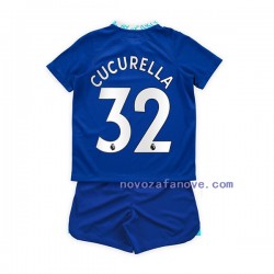 Nogometni Dres Chelsea Cucurella 32 Dječji Domaći 2022-2023 Kratkih Rukava