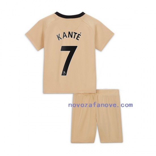 Nogometni Dres Chelsea Kante 7 Dječji Treći 2022-2023 Kratkih Rukava