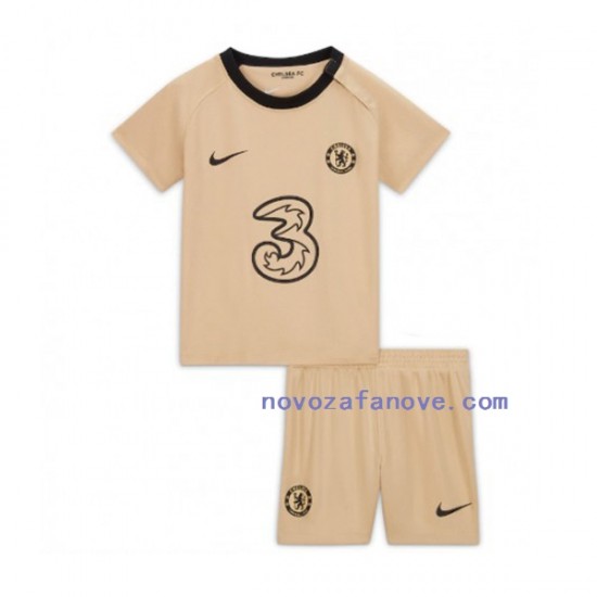 Nogometni Dres Chelsea Dječji Treći 2022-2023 Kratkih Rukava
