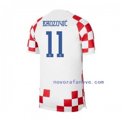Nogometni Dres Hrvatska Brozovic 11 Muški Domaći Svjetsko prvenstvo 2022 Kratkih Rukava