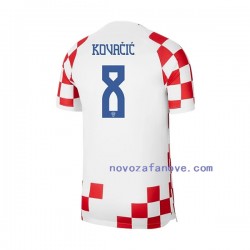Nogometni Dres Hrvatska Kovacic 8 Muški Domaći Svjetsko prvenstvo 2022 Kratkih Rukava