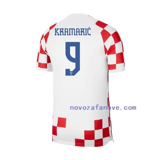 Nogometni Dres Hrvatska Kramaric 9 Muški Domaći Svjetsko prvenstvo 2022 Kratkih Rukava