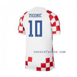 Nogometni Dres Hrvatska Modrić 10 Muški Domaći Svjetsko prvenstvo 2022 Kratkih Rukava