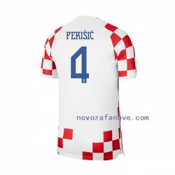 Nogometni Dres Hrvatska Perisic 4 Muški Domaći Svjetsko prvenstvo 2022 Kratkih Rukava