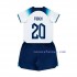 Nogometni Dres Engleska Foden 20 Dječji Domaći Svjetsko prvenstvo 2022 Kratkih Rukava