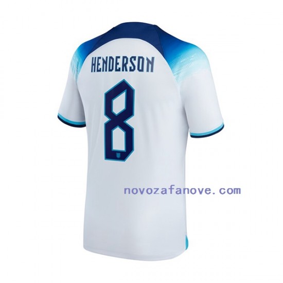 Nogometni Dres Engleska Henderson 8 Muški Domaći Svjetsko prvenstvo 2022 Kratkih Rukava