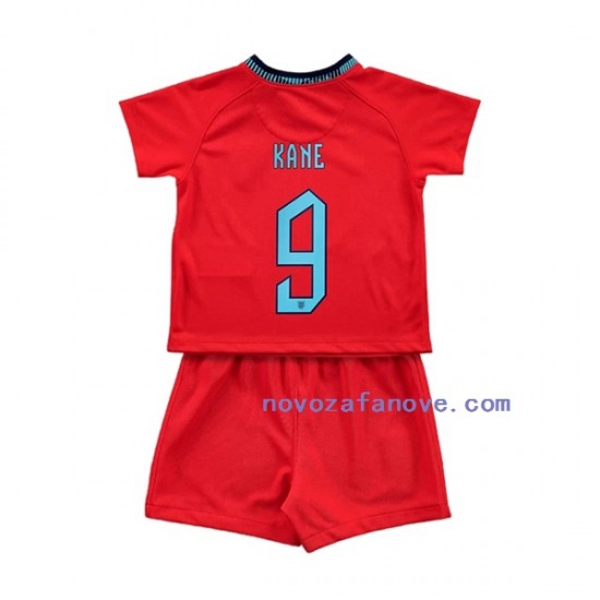 Nogometni Dres Engleska Kane 9 Dječji Gostujući Svjetsko prvenstvo 2022 Kratkih Rukava