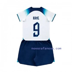 Nogometni Dres Engleska Kane 9 Dječji Domaći Svjetsko prvenstvo 2022 Kratkih Rukava