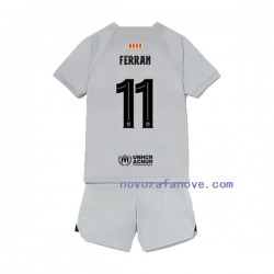 Nogometni Dres FC Barcelona Ferran Torres 11 Dječji Treći 2022-2023 Kratkih Rukava