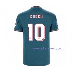 Nogometni Dres Feyenoord Rotterdam Orkun Kokcu 10 Muški Gostujući 2022-2023 Kratkih Rukava