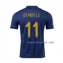 Nogometni Dres Francuska Dembele 11 Muški Domaći Svjetsko prvenstvo 2022 Kratkih Rukava