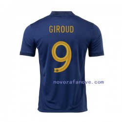 Nogometni Dres Francuska Olivier Giroud 9 Muški Domaći Svjetsko prvenstvo 2022 Kratkih Rukava