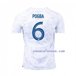 Nogometni Dres Francuska Pogba 6 Muški Gostujući Svjetsko prvenstvo 2022 Kratkih Rukava