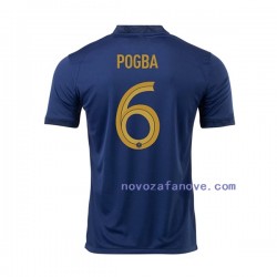 Nogometni Dres Francuska Pogba 6 Muški Domaći Svjetsko prvenstvo 2022 Kratkih Rukava