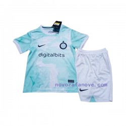 Nogometni Dres Inter Milan Dječji Gostujući 2022-2023 Kratkih Rukava