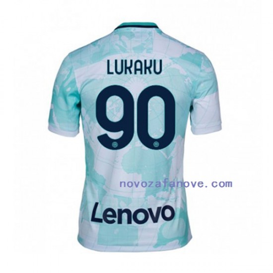 Nogometni Dres Inter Milan Romelu Lukaku 90 Muški Gostujući 2022-2023 Kratkih Rukava