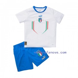 Nogometni Dres Italija Dječji Gostujući 2022-2023 Kratkih Rukava