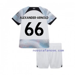 Nogometni Dres Liverpool Alexander-Arnold 66 Dječji Gostujući 2022-2023 Kratkih Rukava