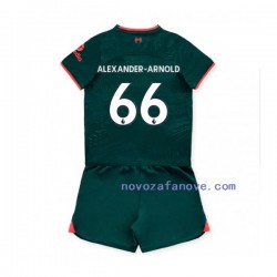 Nogometni Dres Liverpool Alexander-Arnold 66 Dječji Treći 2022-2023 Kratkih Rukava