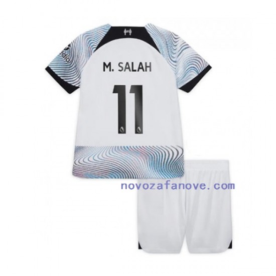Nogometni Dres Liverpool M.Salah 11 Dječji Gostujući 2022-2023 Kratkih Rukava