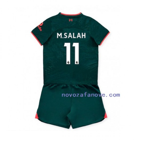 Nogometni Dres Liverpool M.Salah 11 Dječji Treći 2022-2023 Kratkih Rukava
