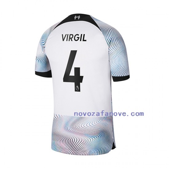 Nogometni Dres Liverpool Virgil 4 Muški Gostujući 2022-2023 Kratkih Rukava