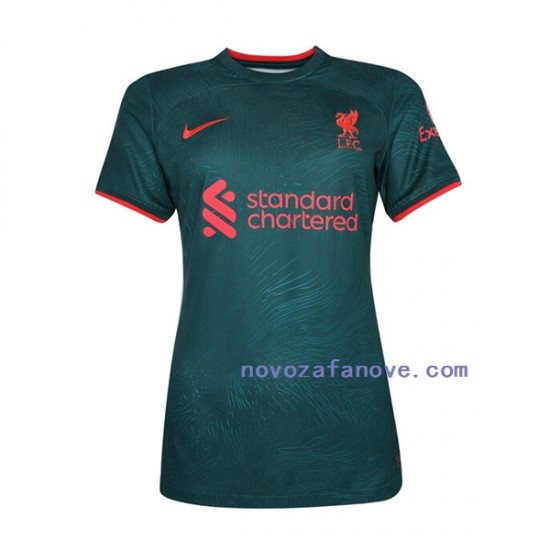 Nogometni Dres Liverpool Ženska Treći 2022-2023 Kratkih Rukava