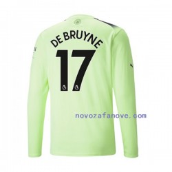 Nogometni Dres Manchester City De Bruyne 17 Muški Treći 2022-2023 Dugim Rukavima