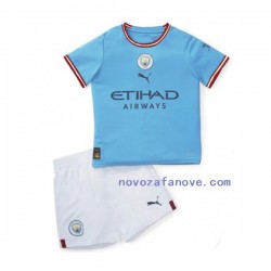 Nogometni Dres Manchester City Dječji Domaći 2022-2023 Kratkih Rukava