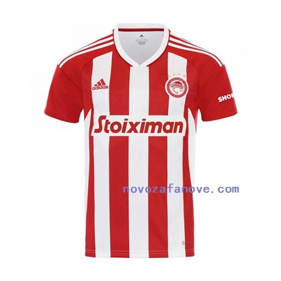 Nogometni Dres Olympiacos Muški Domaći 2022-2023 Kratkih Rukava