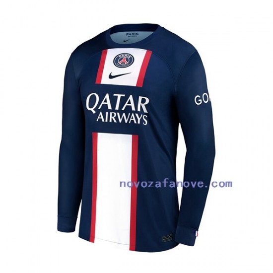Nogometni Dres Paris Saint-Germain Muški Domaći 2022-2023 Dugim Rukavima