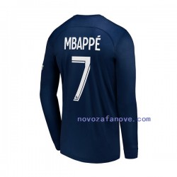 Nogometni Dres Paris Saint-Germain Mbappé 7 Muški Domaći 2022-2023 Dugim Rukavima