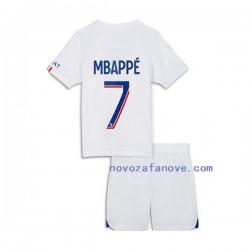 Nogometni Dres Paris Saint-Germain Mbappé 7 Dječji Treći 2022-2023 Kratkih Rukava