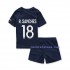 Nogometni Dres Paris Saint-Germain R.Sanches 18 Dječji Domaći 2022-2023 Kratkih Rukava