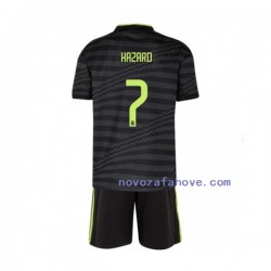 Nogometni Dres Real Madrid Eden Hazard 7 Dječji Treći 2022-2023 Kratkih Rukava