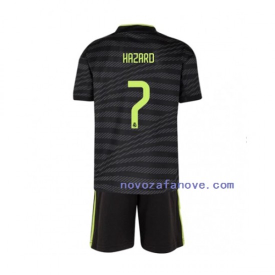 Nogometni Dres Real Madrid Eden Hazard 7 Dječji Treći 2022-2023 Kratkih Rukava