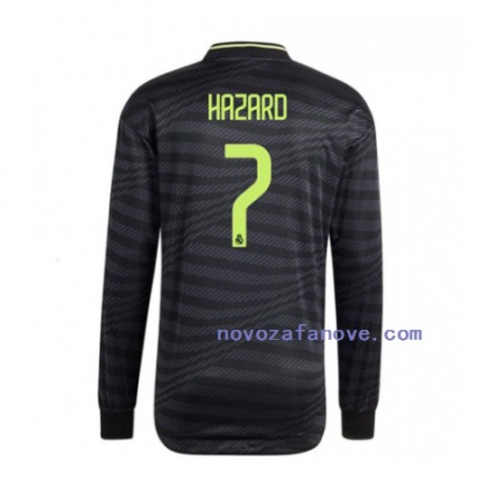 Nogometni Dres Real Madrid Eden Hazard 7 Thrid Muški 2022-2023 Dugim Rukavima
