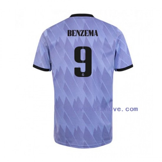 Nogometni Dres Real Madrid Karim Benzema 9 Muški Gostujući 2022-2023 Kratkih Rukava