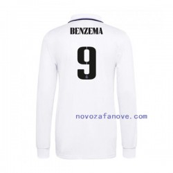Nogometni Dres Real Madrid Karim Benzema 9 Muški Domaći 2022-2023 Dugim Rukavima